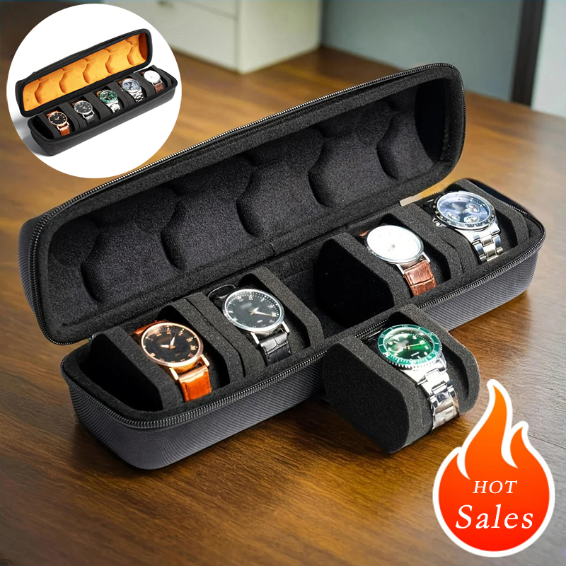 Men Accessories Organiser - Organizer na zegarki dla mężczyzn, przenośny