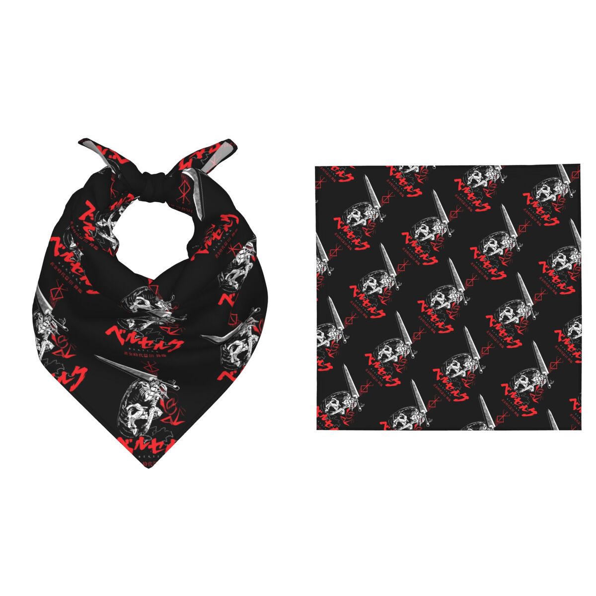 Men Accessories Brands - 55CM B-Berserks Bandana na Święta, Imprezy,