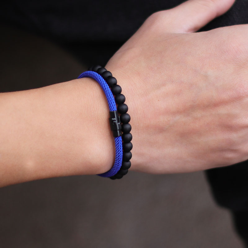 Men Accessories Wrist - 2 sztuk/zestaw fajne akcesoria motocyklowe bransoletka