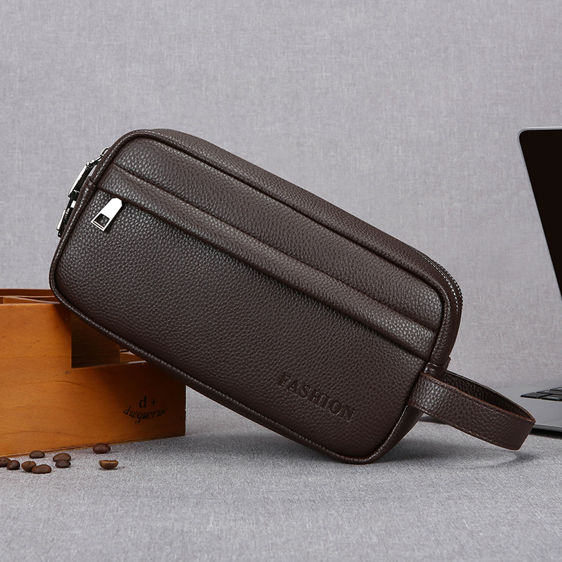 Men Accessories Wrist - Męska torebka vintage typu clutch o