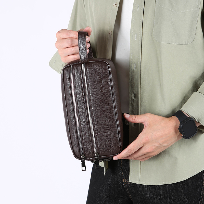 Męska torebka vintage typu clu – Men Accessories Wrist recenzja i cena