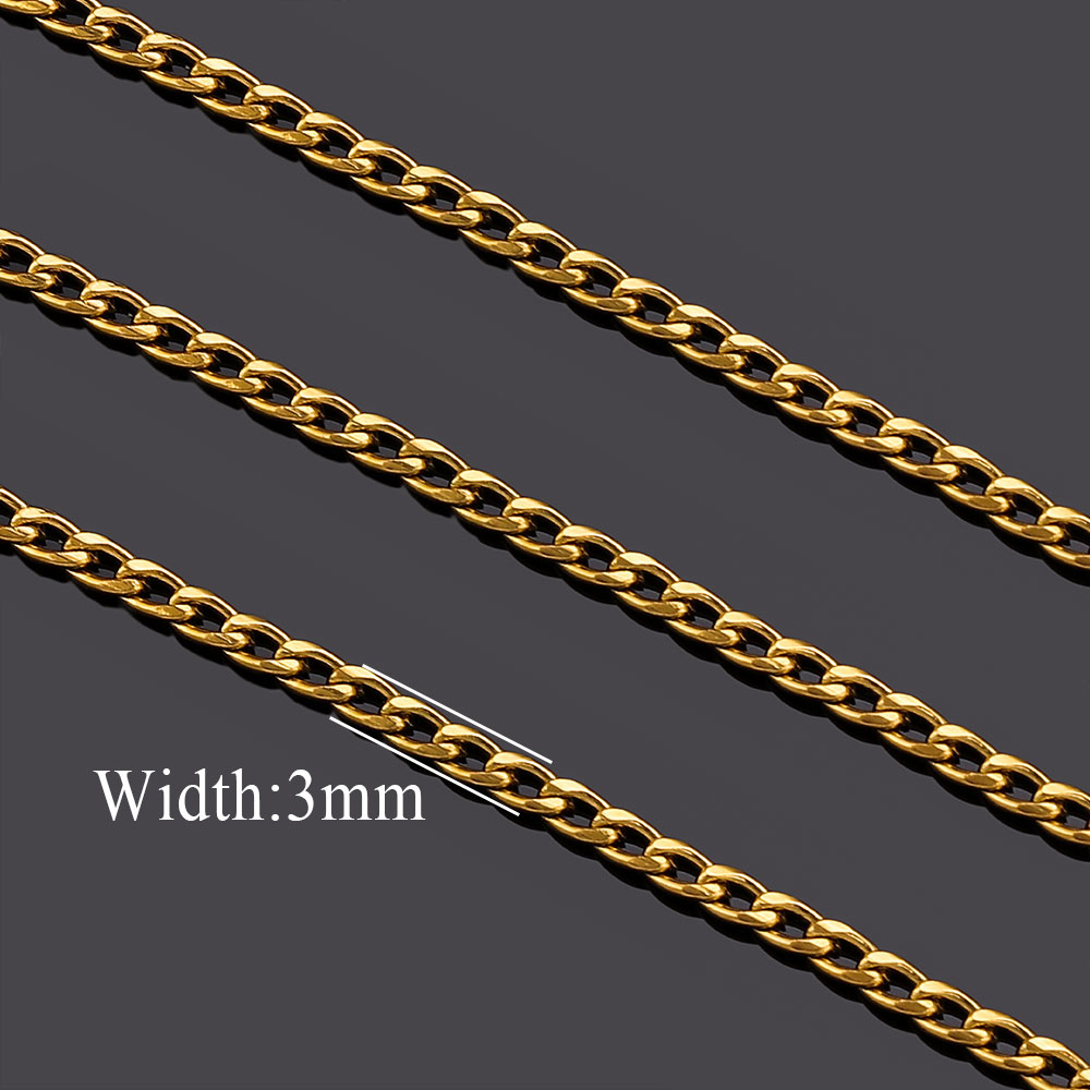 2-metrowe łańcuszki ze stali n – Men Accessories Wrist recenzja i cena