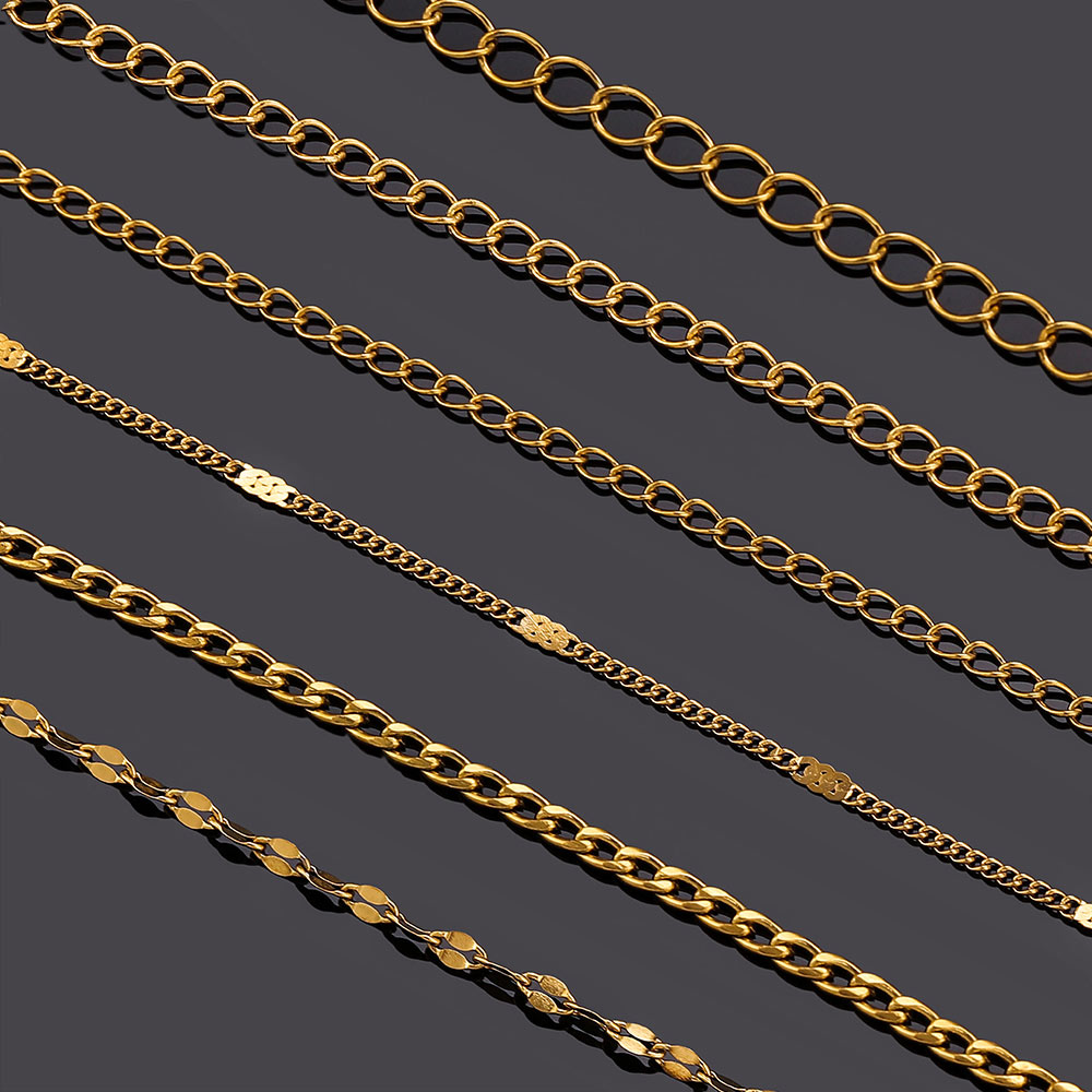 2-metrowe łańcuszki ze stali n – Men Accessories Wrist recenzja i cena