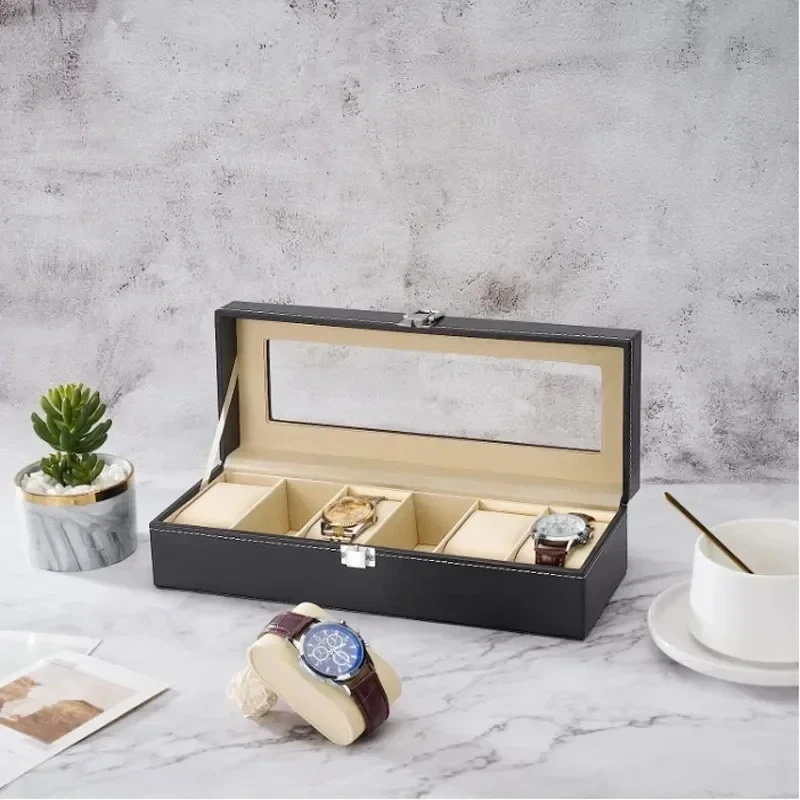 Pudełko na zegarki z ekoskóry  – Men Accessories Organiser recenzja i cena