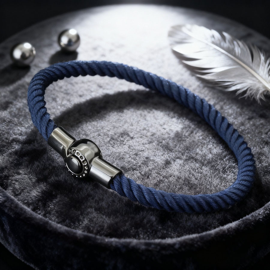 Bransoletka męska z nawijanego – Men Accessories Wrist recenzja i cena