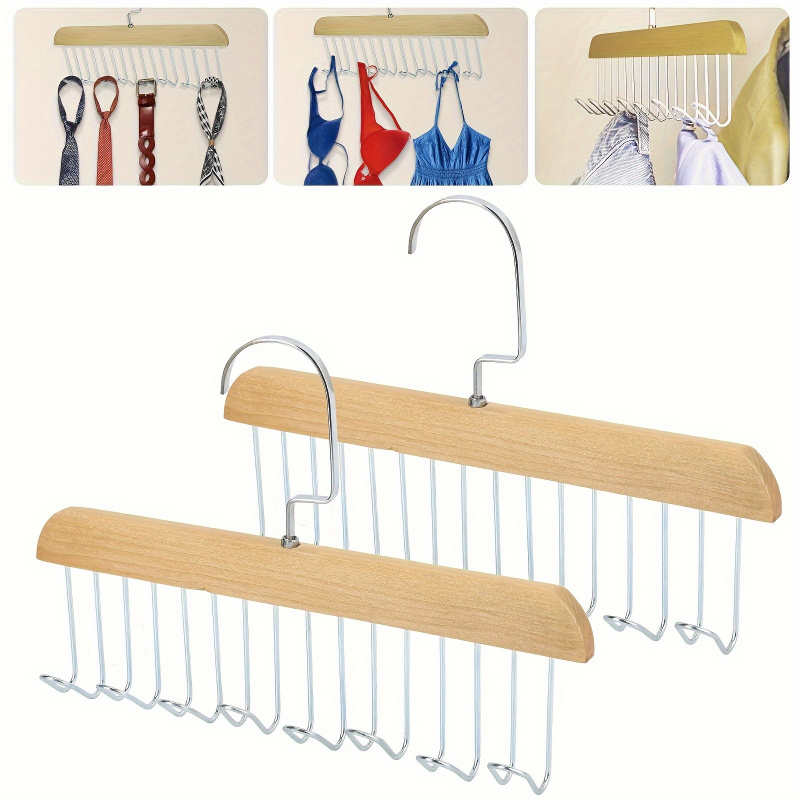 8-hakowy drewniany stojak na p – Men'S Accessories Wardrobe recenzja i cena