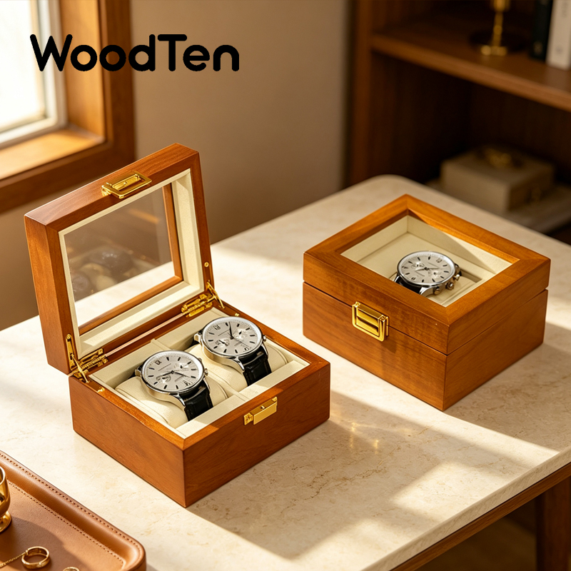 Pudełko na zegarki WoodTen, or – Men Accessories Organiser recenzja i cena