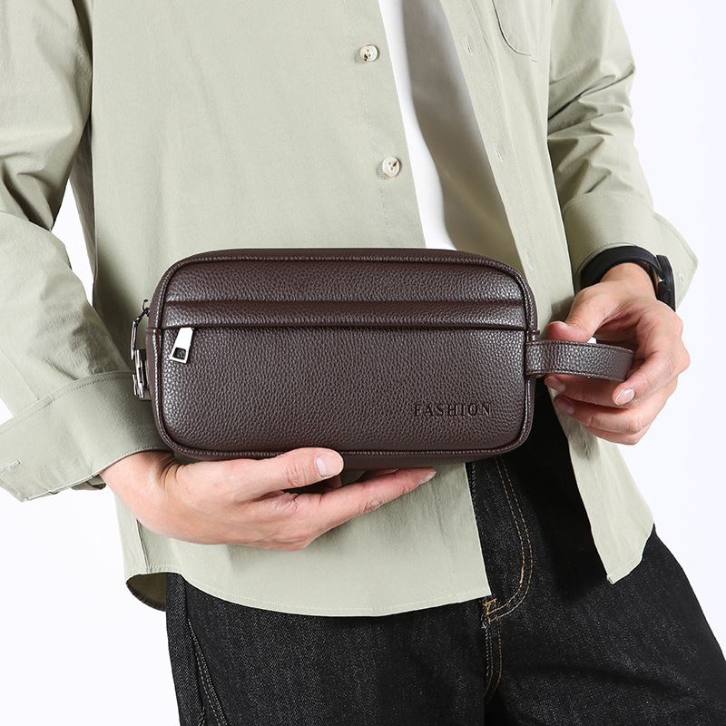 Męska torebka vintage typu clu – Men Accessories Wrist recenzja i cena